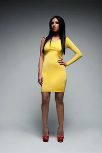 One Sleeved Bodycon Dress